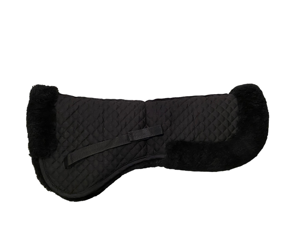 Circuit™ Sheepskin Correction Half Pad Black A/P