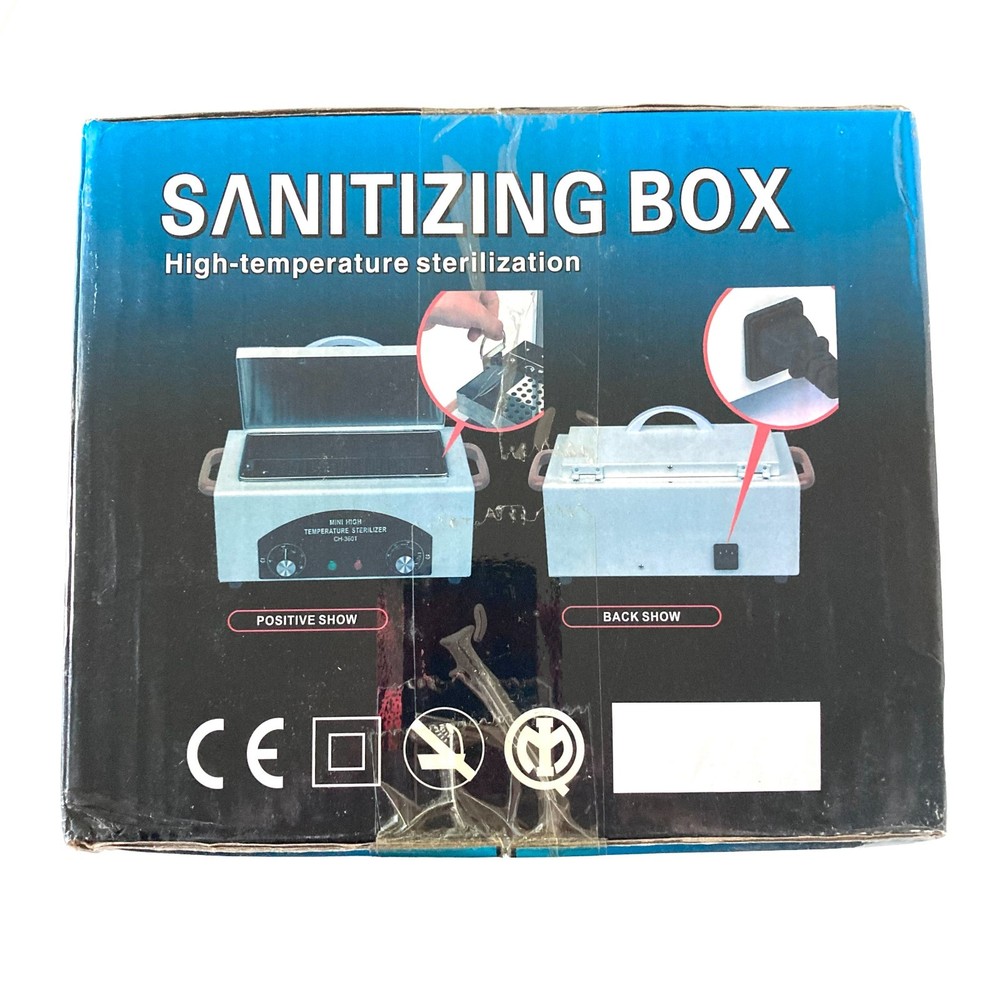 Mini High-Temperature Sterilizer Sanitizing Box CH-360T w/Timer NEW SEALED!