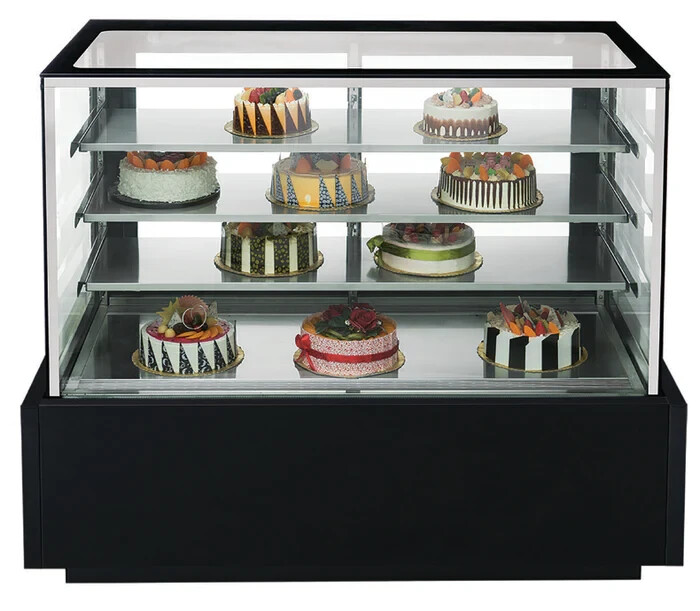 Commercial 60" Straight Glass Bakery Case