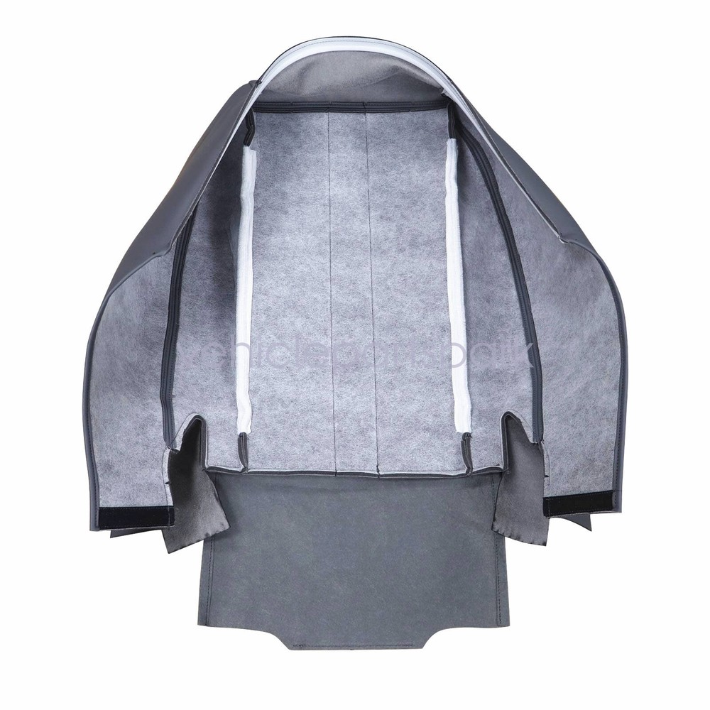 2003-2014 For Chevy Express 1500 2500 3500 Van Driver Bottom Seat Cover DK Gray