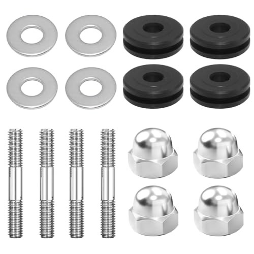 Windshield Docking Hardware Kit for Harley Road King Custom FLHRS 2004-2007