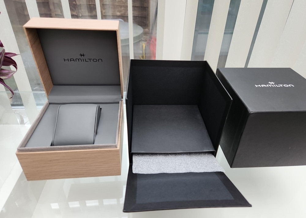 100% GENUINE ORIGINAL HAMILTON EMPTY WATCH BOX