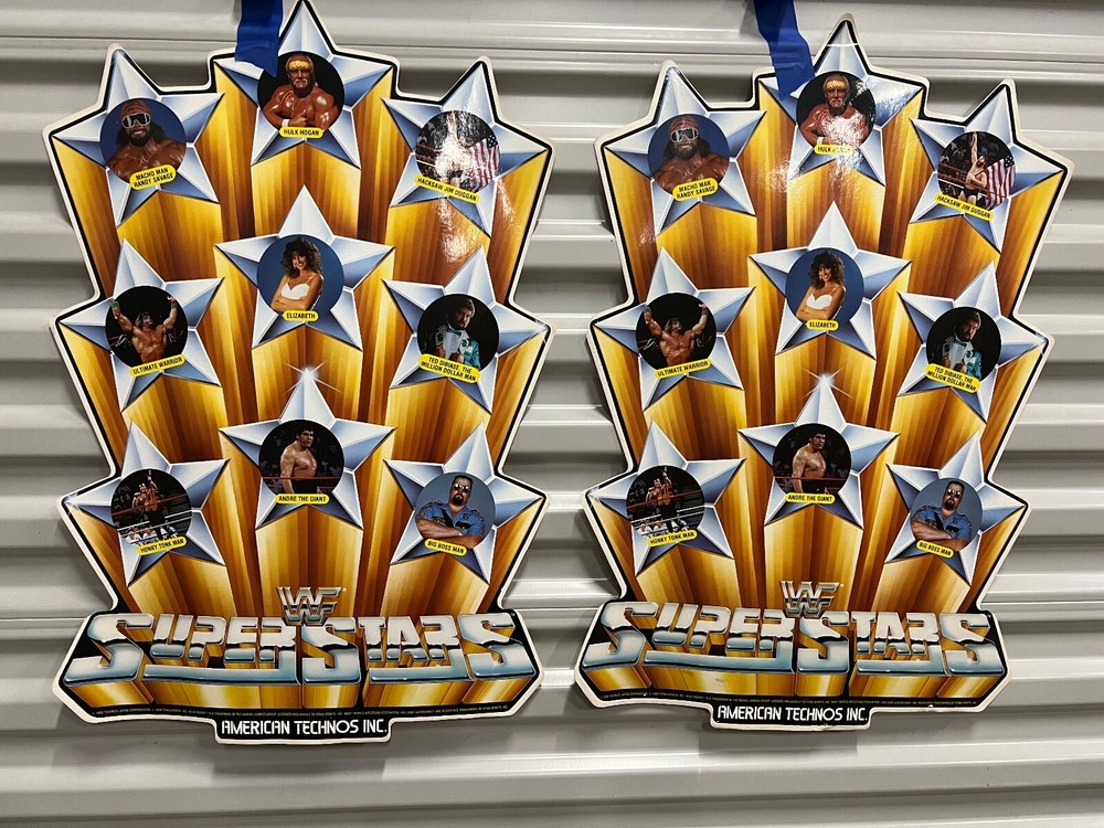 NOS Technos WWF Super Stars side art set