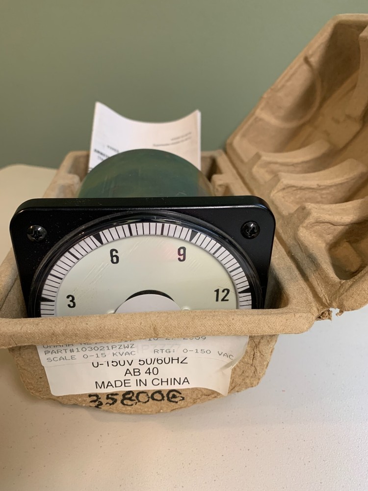 Yokogawa 103021PZWZ Panel Meter