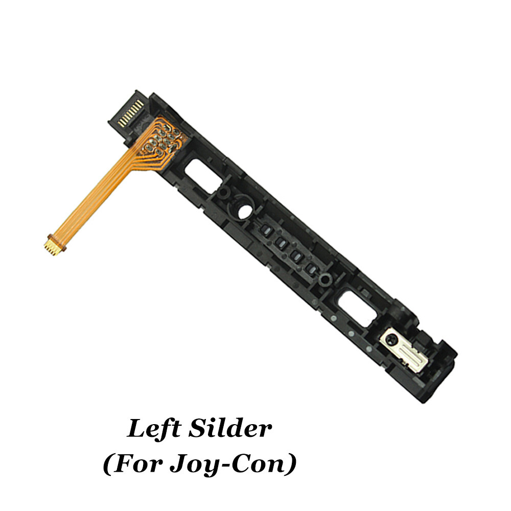 For Nintendo Switch OLED Left & Right Slider Rail Replacement with Flex Cable