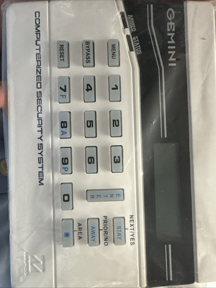 NAPCO GEMINI Security Keypad GEM-K4RF