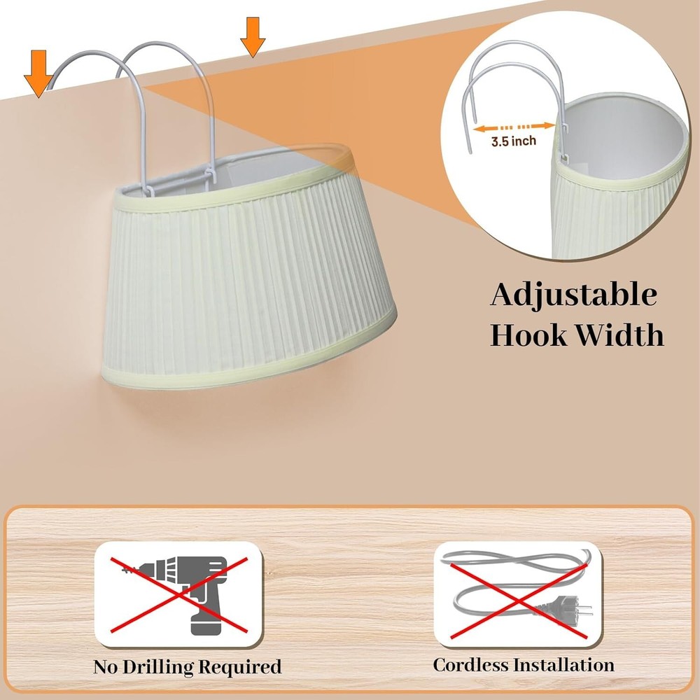 Bed Reading Light, Headboard Light Reading Lights for Books in Bed with Adjus...