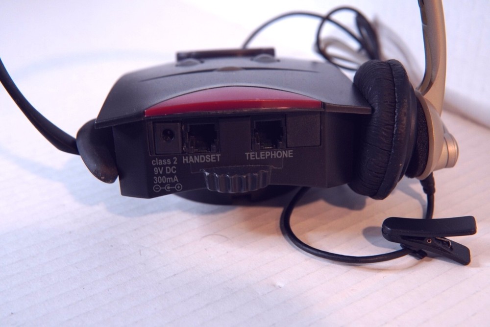 Plantronics S11 Headset System - Vintage Tech - USED/TESTED