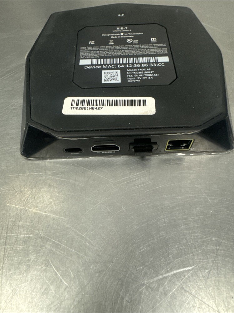 Xfinity Xi6-T TX061AEI Streaming - No Cords - untested