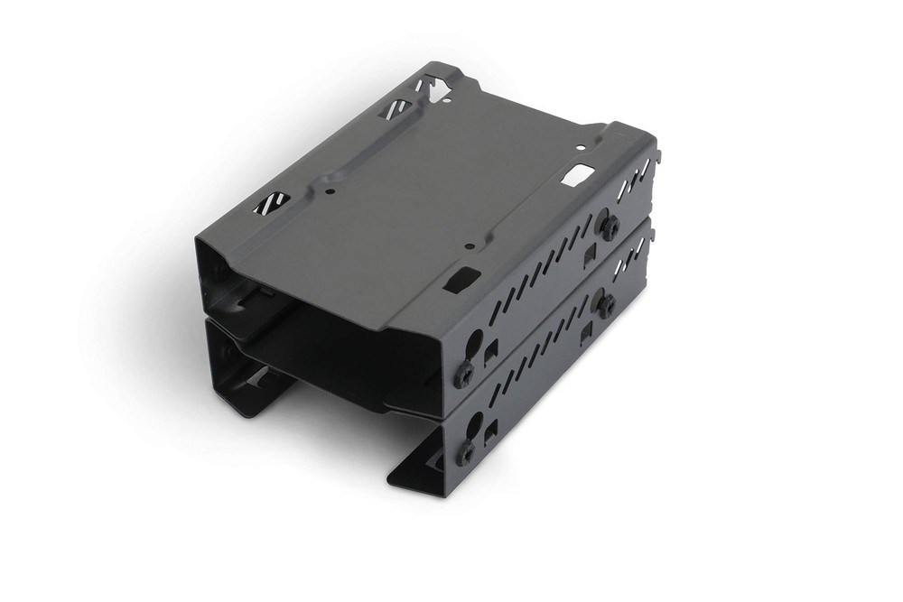 Phanteks - Stackable 3.5" HDD Bracket Duo Pack Cases PH-HDDKT_03,Black Black