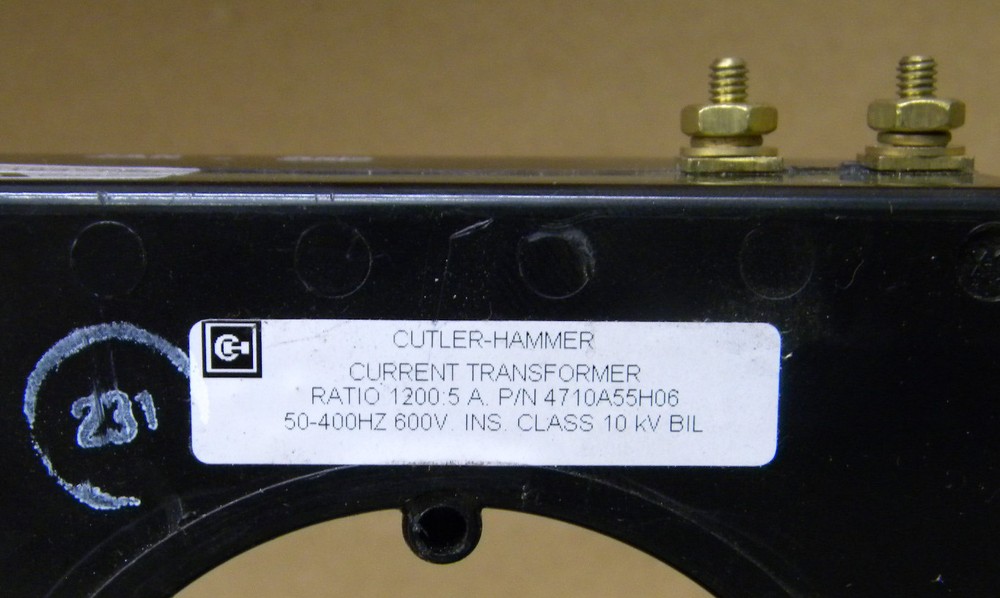 CUTLER HAMMER 4710A55H06 CURRENT TRANSFORMER