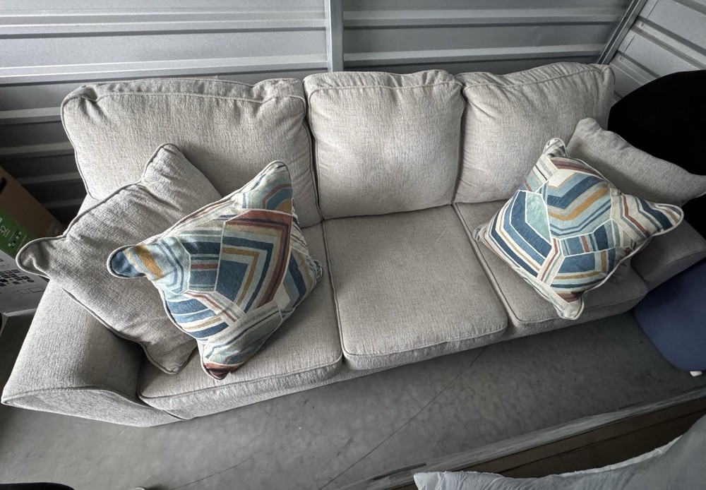 Cashton Sofa- Ice Color