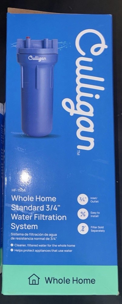 Culligan Whole Home 3/4” Water Filtration System  Hf-150a