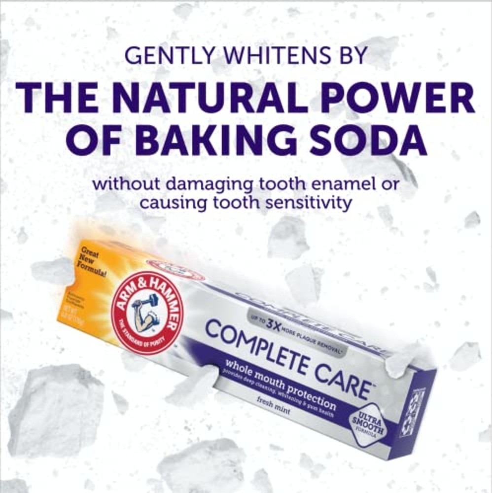ARM & Hammer Complete Care Toothpaste, Teeth Whitening Toothpaste with Baking So