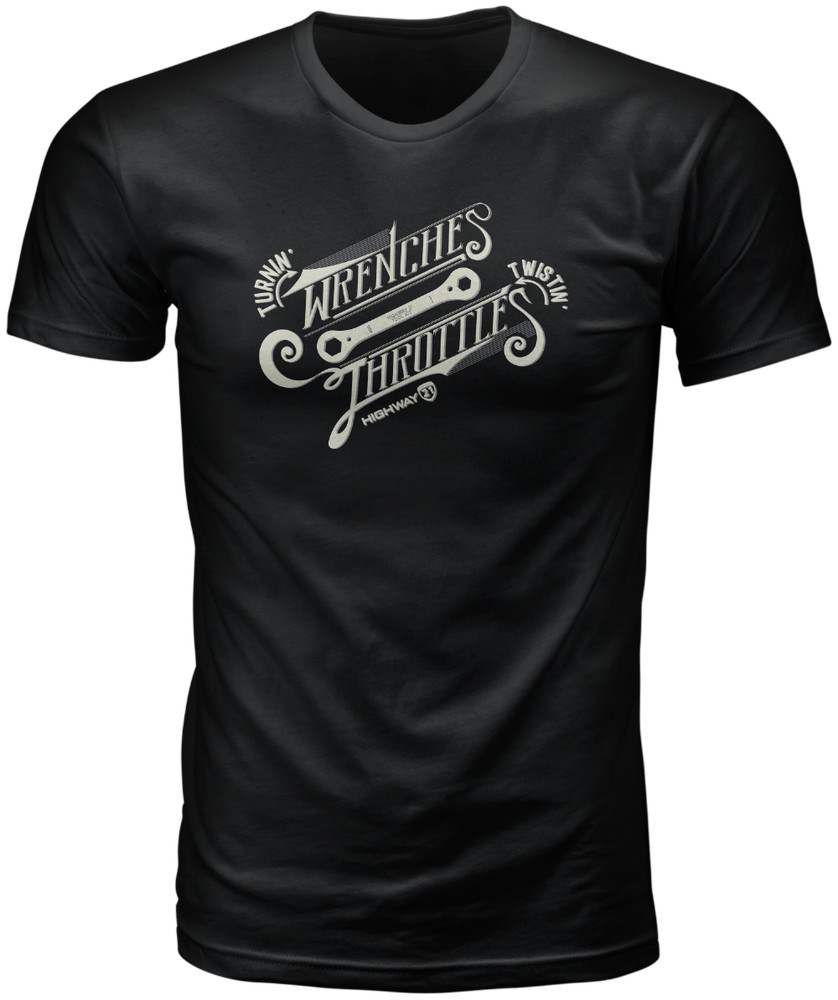 THROTTLE TEE BLACK SM
