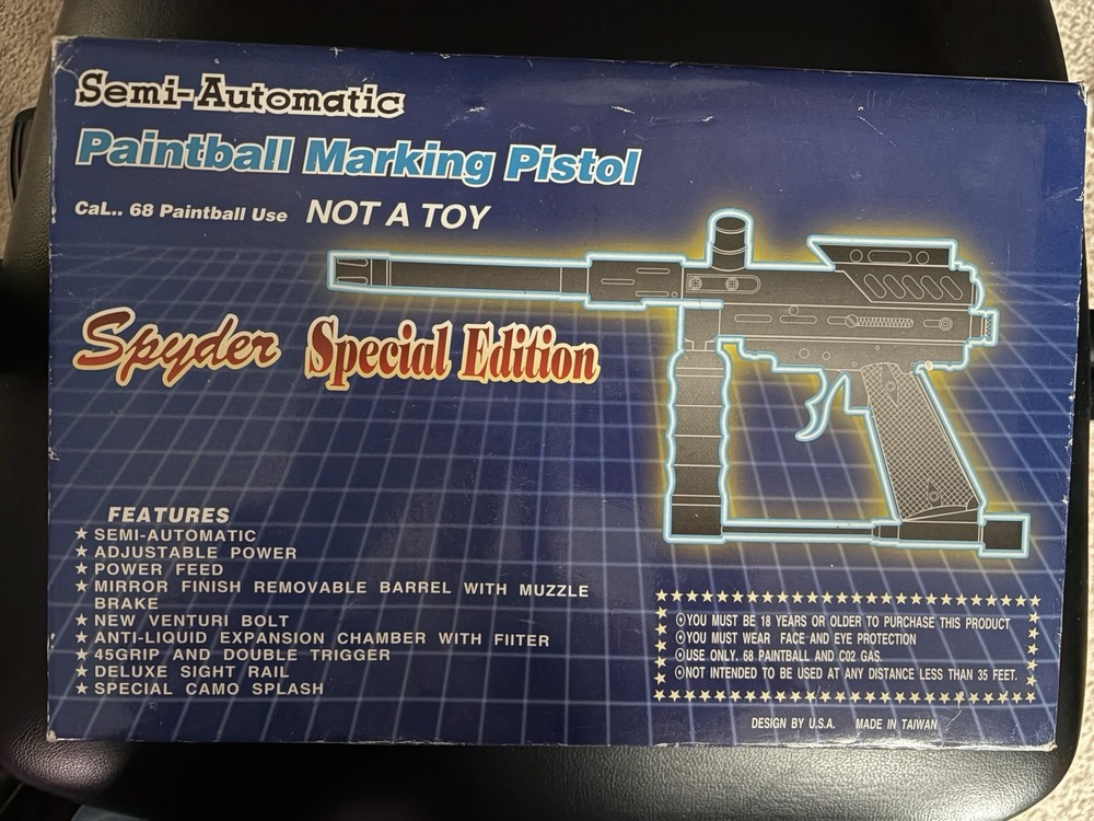 SPYDER Special Edition. Co2 ONLY! Rare!