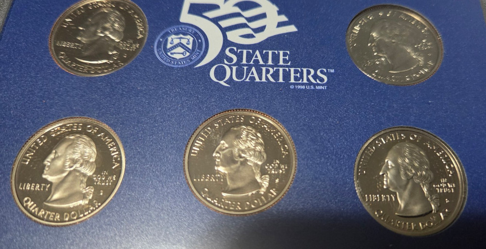 1999‑S U.S. Mint Proof State Quarters
