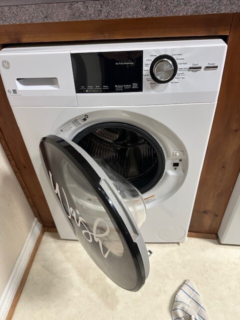 GE Washer & Dryer Set, Stackable or Side-by-Side, Used- Excellent Condition