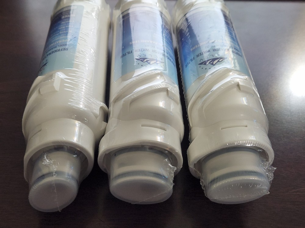 3-Pack ECLEY Refrigerator Water Filter EC-02 Filter 2 New Sealed