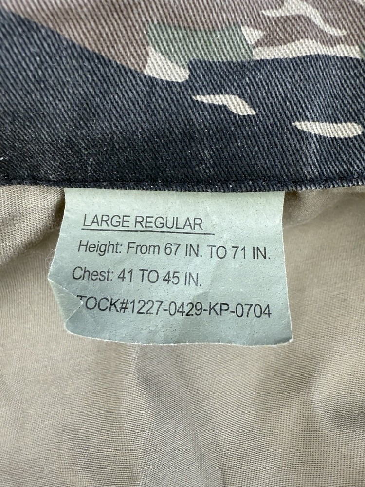 Rothco 4 Pocket Temperate BDU Jacket Size Large Regular