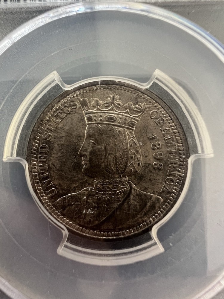 1893 Isabella Quarter MS65 PCGS #364