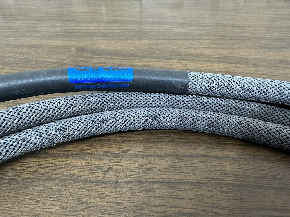 pair CRL Cable Research Labs Audiophile RCA Cables 2meter long