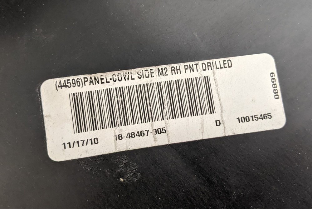 Freightliner M2 Cowl Panel RH Side - P/N 18-48467-005