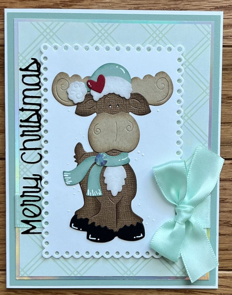 Merry Christmas Handmade Greeting Card