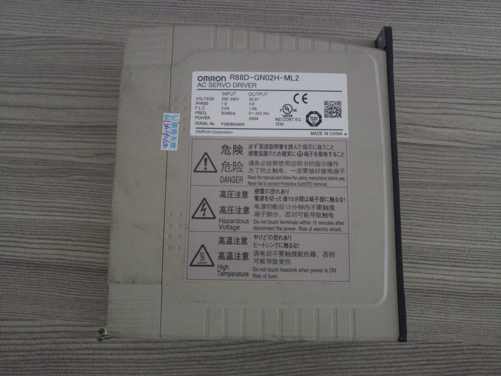 1PC USED Omron Servo Drive R88D-GN02H-ML2
