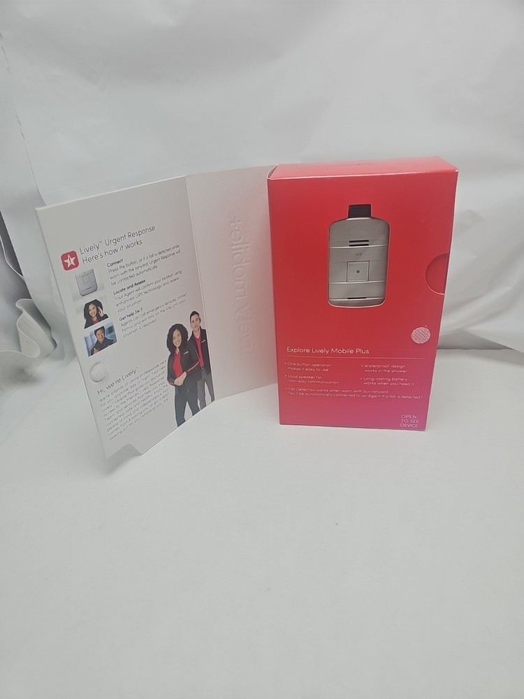 Lively Mobile Plus Call Response Medical Alert Device OPEN BOX