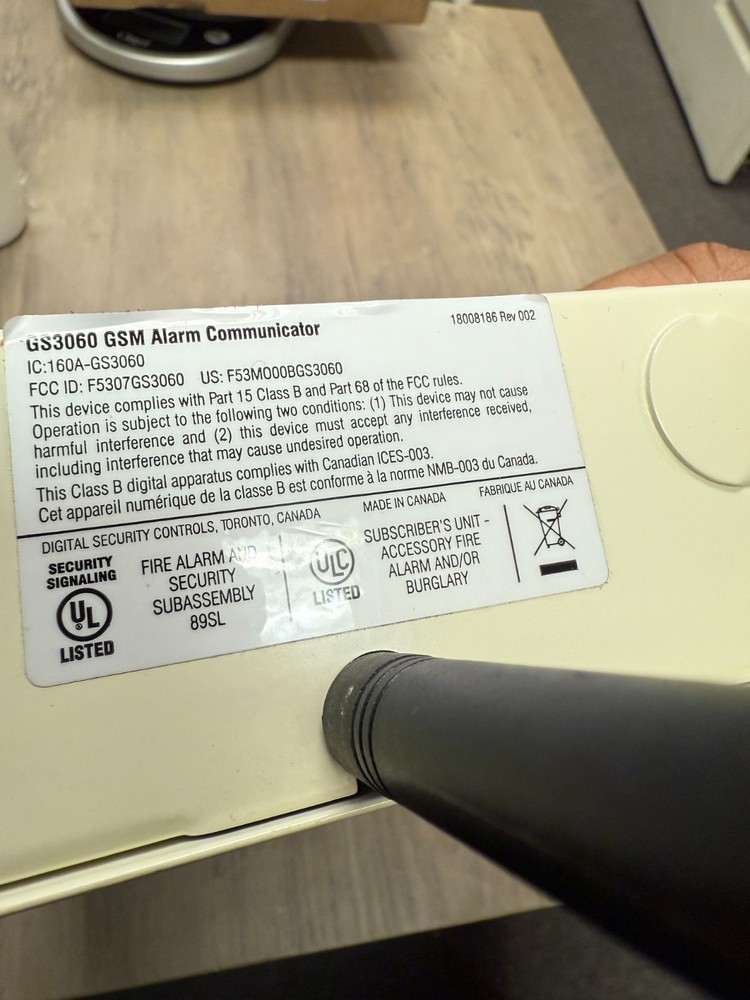 ADT DSC GS3060 GSM WIRELESS Alarm Communicator Untested