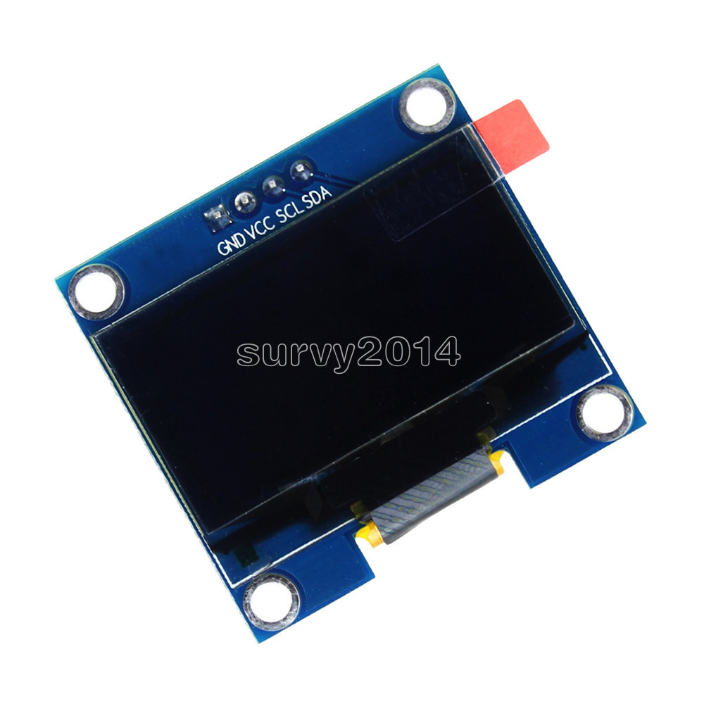 1.3" White OLED LCD 4PIN Display Module IIC I2C Interface 128x64 for Arduino
