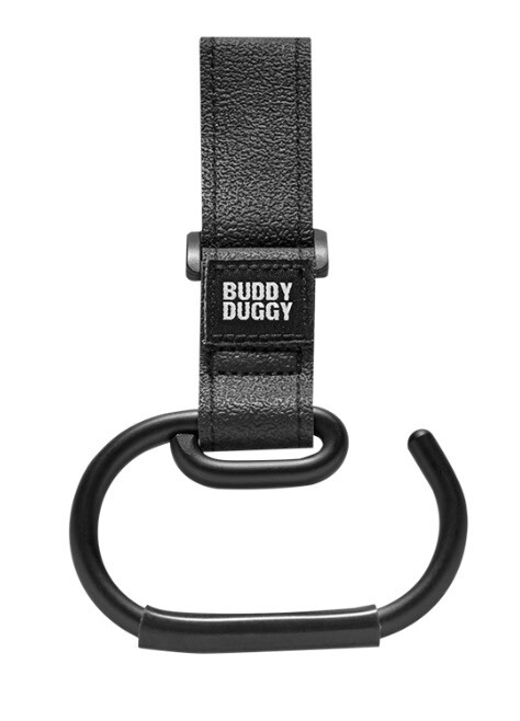 buddy duggy stroller hook nonslip - black