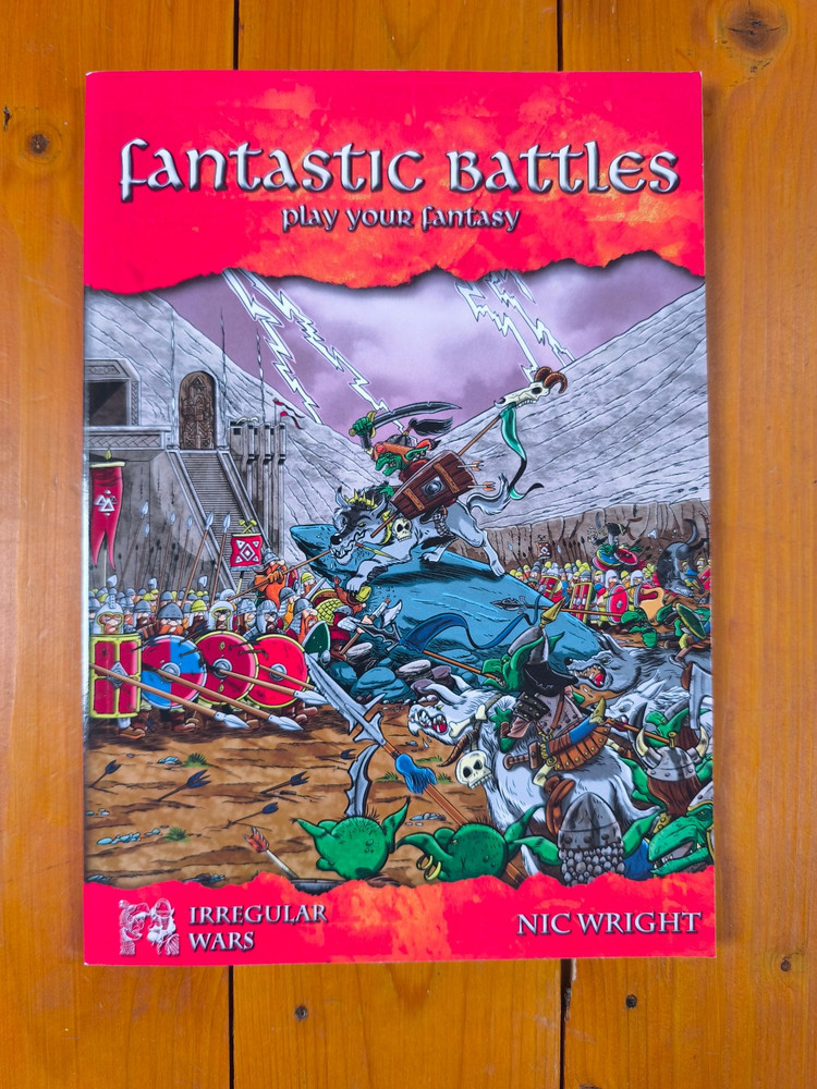 Fantastic Battles Rulebook - Irregular Wars - Nic Wright