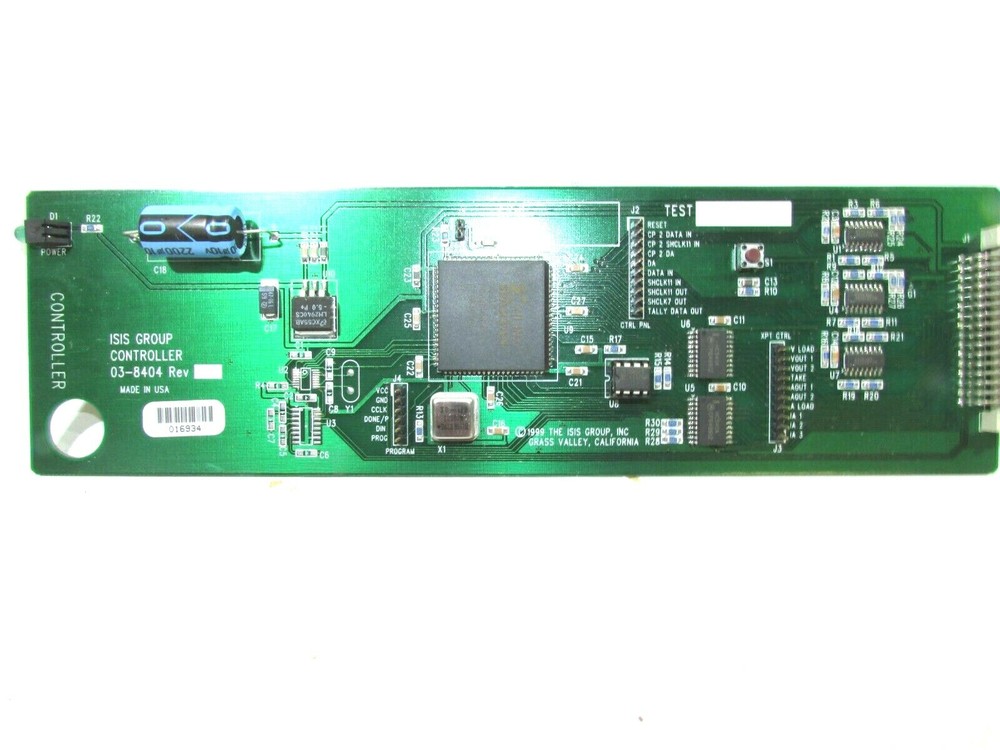 ISIS GROUP S8400  CONTROLLER 03-8404 CARD