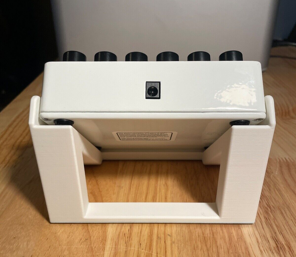 Electro-Harmonix Large Pedal Desktop Stand - 3d Printed - White - Memory Man