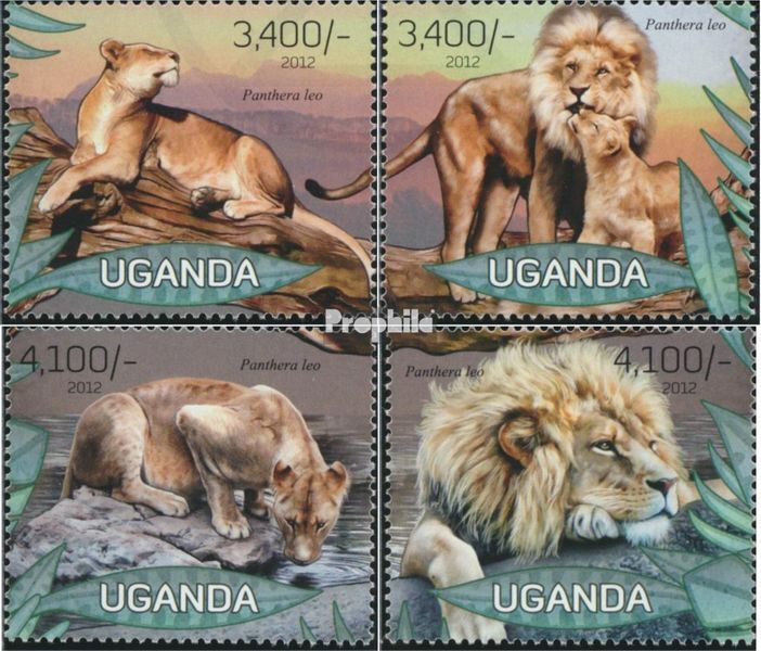 uganda 2979-2982 (complete issue) unmounted mint / never hinged 2012 Flora