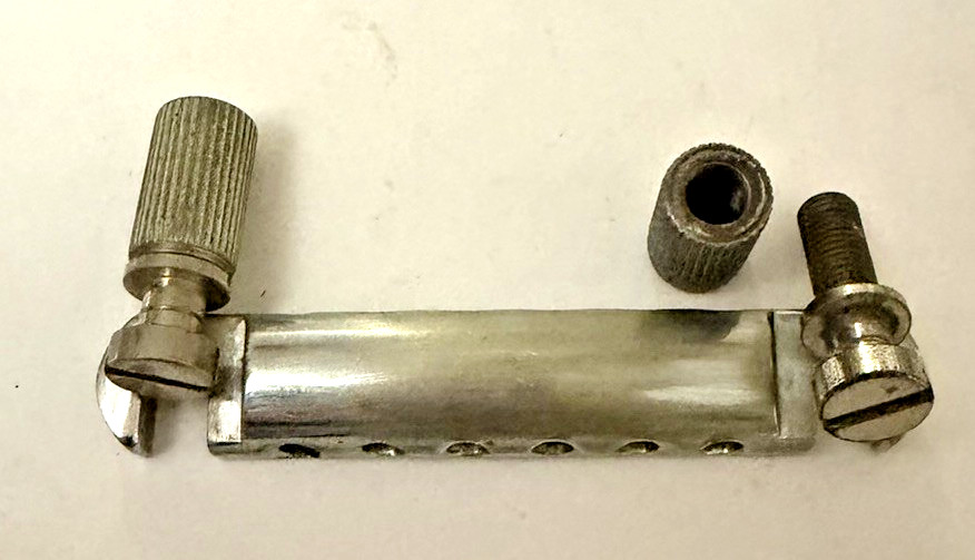 Lightly aged nickel Stop TailPiece