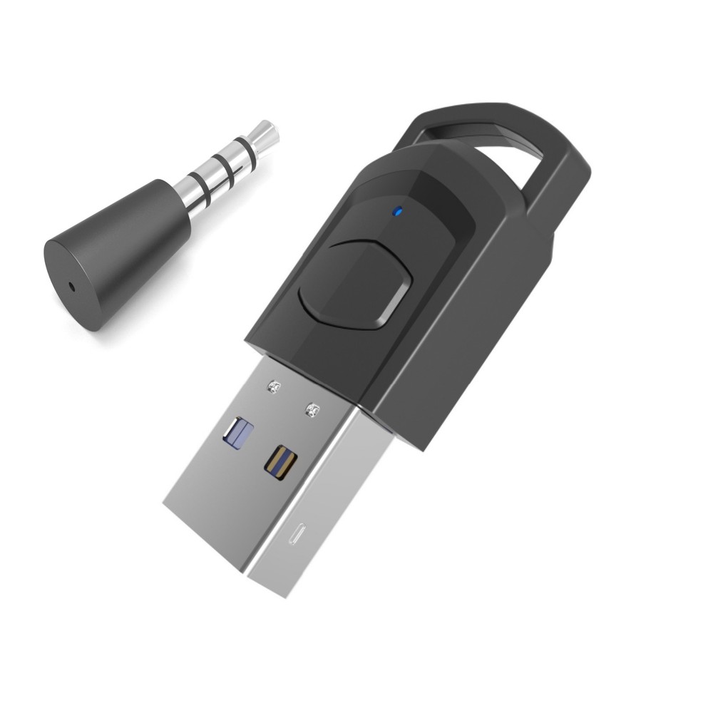 USB Wireless Game Audio Headphone Adapter Receiver For PS5 PS4 Game Console