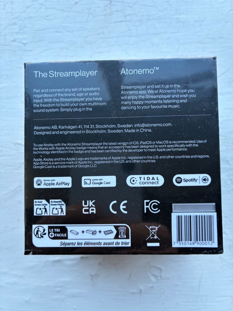 Atonemo Streamplayer