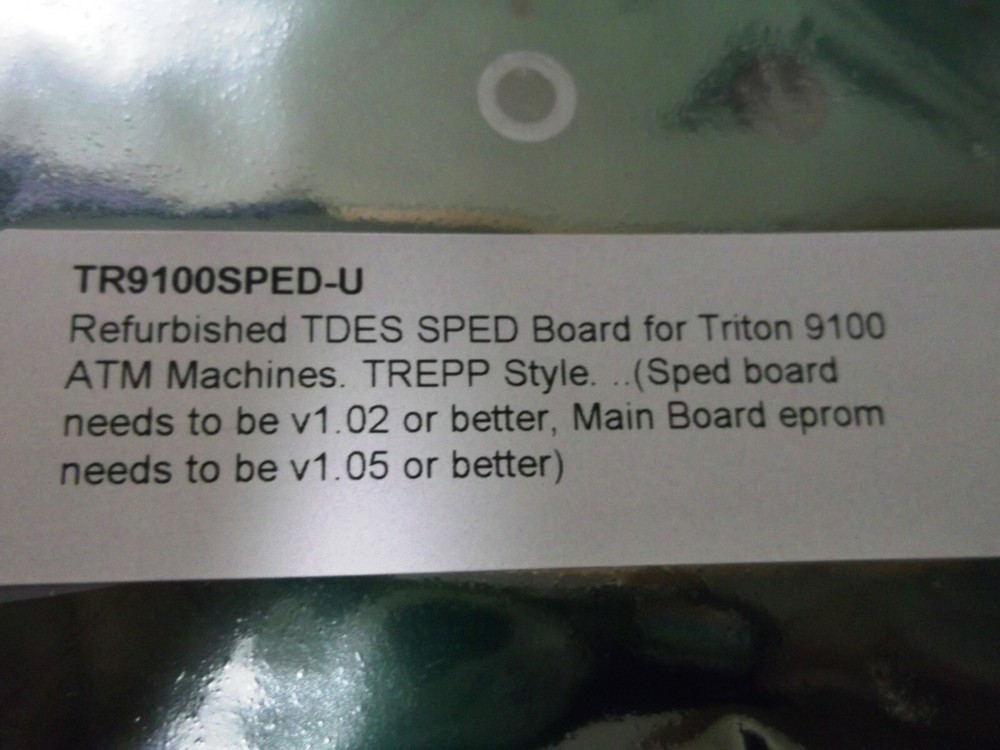 Triton ATM 9100 Sped Board