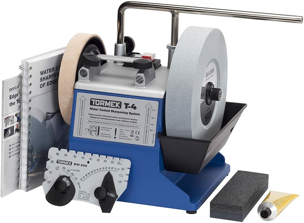 Tormek T-4 Compact Water-Cooled Sharpening System for Edge Tools