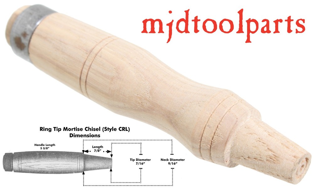 Genuine Amish Turned Ring Top Socket Chisel Handle (CRL) - mjdtoolparts