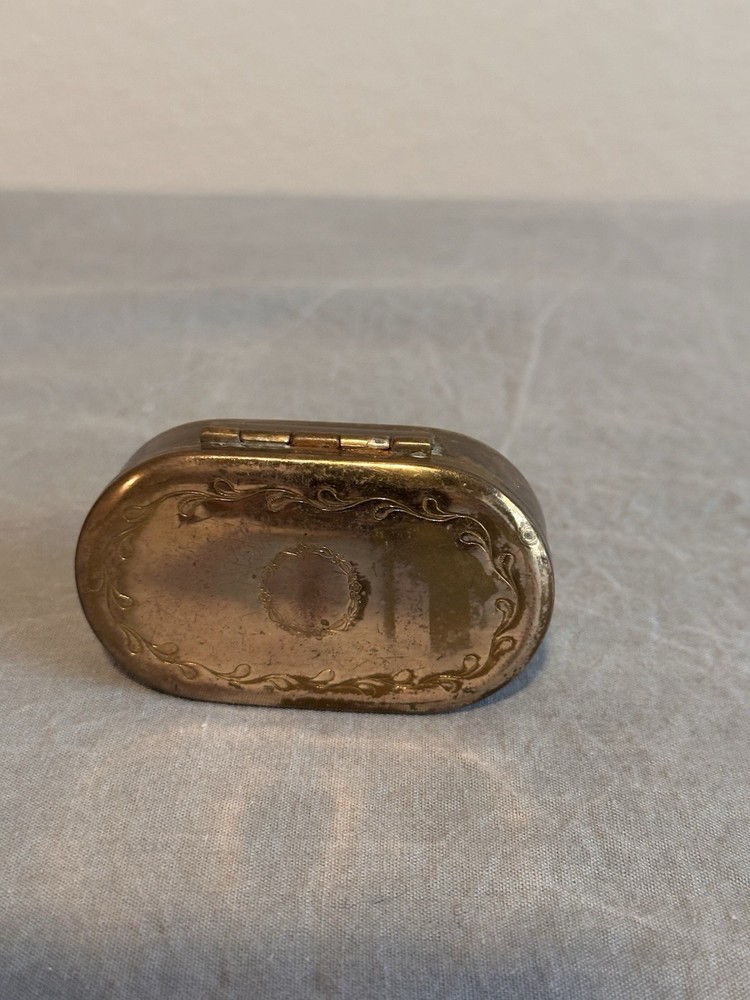 Small Bronze metal container