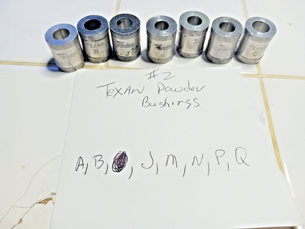 7 Texan Powder Bushings #2