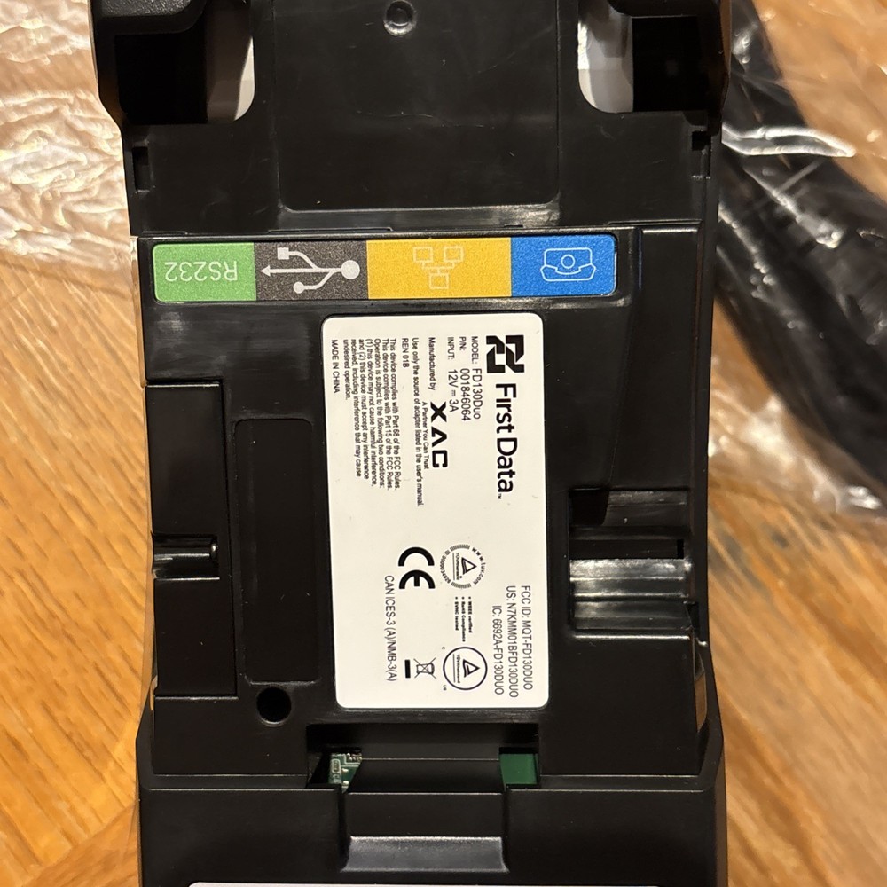 First Data FD130 DUO Credit Card Terminal