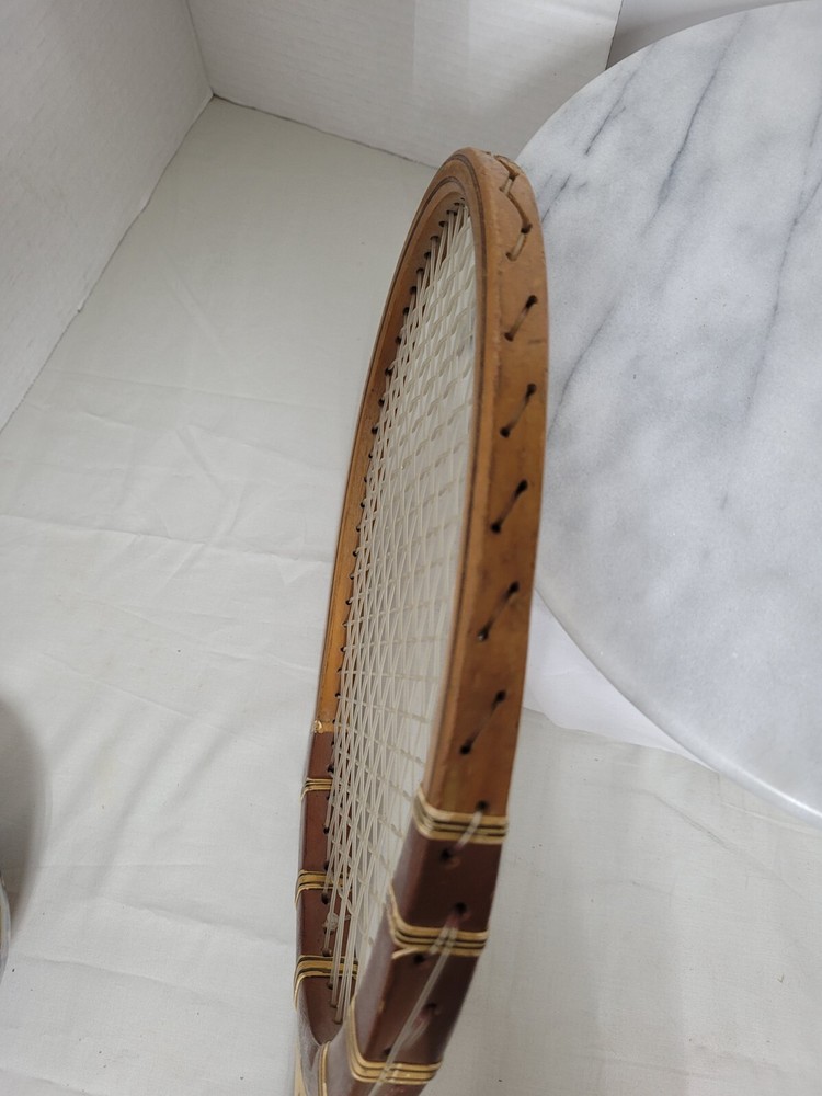 Melbourne Cup Tennis Racket By Wright & Bitson Vintage