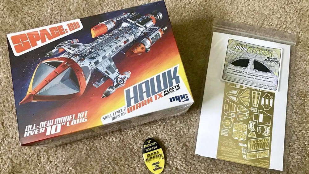 Brian Johnson's Concept Hawk Cockpit (for MPC881 kit)