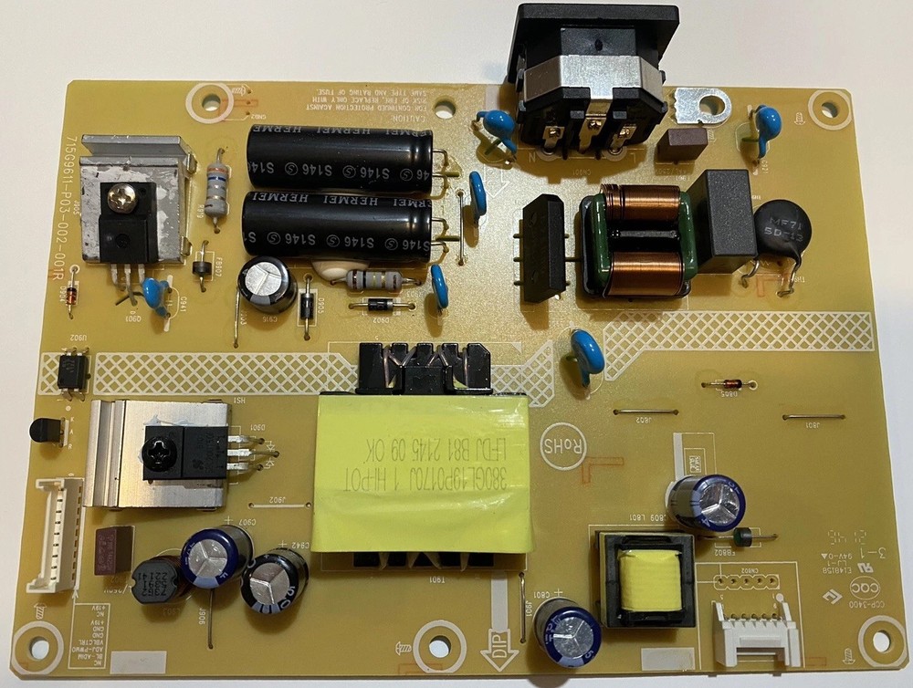 Viewsonic Vx2767-mhd power supply board￼