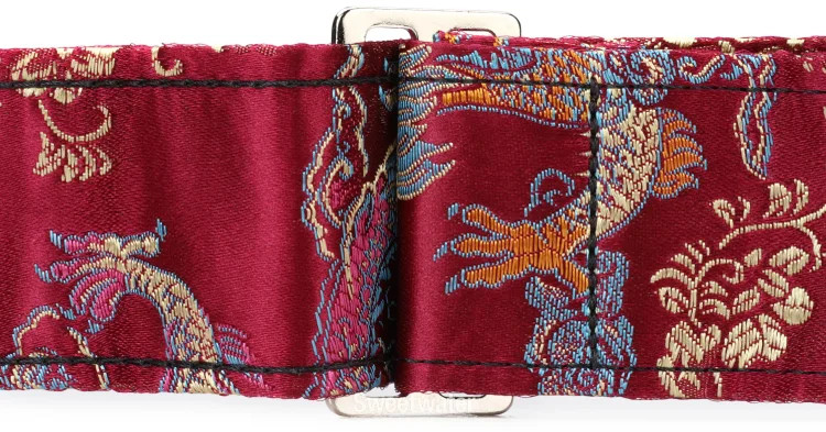 Fender Satin Dragon Strap - Wine